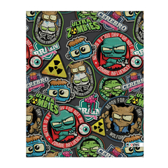 CUADERNO 19X24 TAPA DURA RAYADO ZOMBIES