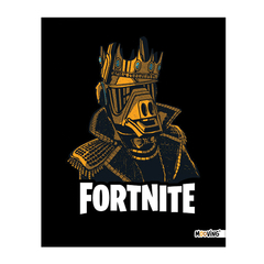 CUADERNO 19X24 TAPA DURA RAYADO FORTNITE