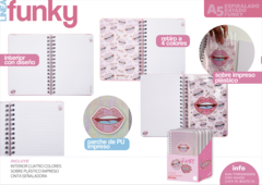 CUADERNO A5 FUNKY 80H RAYADAS T/D - WHAT? - comprar online