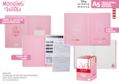 CUADERNO A5 MINNIE 96H RAYADAS T/DURA C/ELAST. - buy online