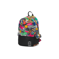 MOCHILA BAIRES SKATE PARCHES "MOOVING"