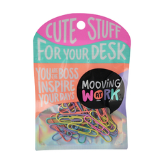 PAPER CLIPS 33MM NEON - AT WORK MANIA