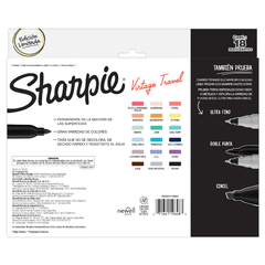 MARCADOR SHARPIE FINO VINTAGE X 18 en internet