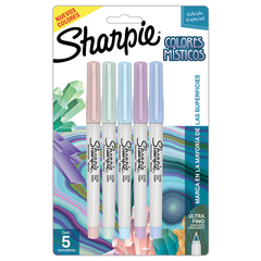 MARCADOR SHARPIE ULTRA FINE MISTICOS X 5