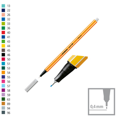 MICROFIBRA STABILO POINT 88 - VARIOS COLORES - Vip Paper