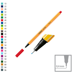 Imagen de MICROFIBRA STABILO POINT 88 - VARIOS COLORES