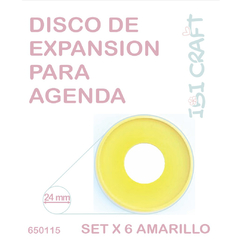 ANILLOS DE EXPANSION IBI CRAFT 24MM x 8U CORAZÓN BL. - VARIOS COLORES - tienda online