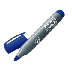 MARCADOR PELIKAN 711 AZUL TINTA AL SOLVENTE