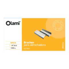 BROCHES OLAMI 24/6 x 1000