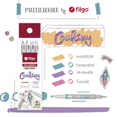 RESALTADOR FILGO MULTILIGHTER x 4 GALAXY PACK - buy online