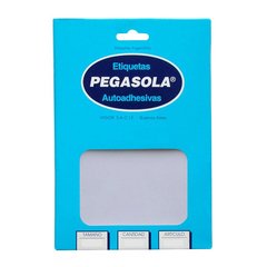 ETIQUETA PEGASOLA 3040 LISA 75 x103MM - comprar online