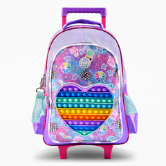 BACKPACK FOOTY'24 POP IT HEART 18" CARRO ✦ - buy online