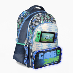 MOCHILA FOOTY'24 GAME ZONE 18 PULGADAS ESPALDA ✦ en internet