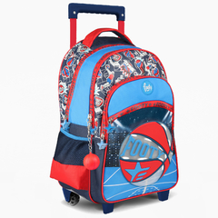 BACKPACK FOOTY'24 JUMP 18 PULGADAS CARRO ✦ - Vip Paper