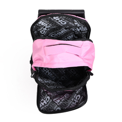 MOCHILA CHIMOLA 24 ELASTICOS 18 PULGADAS CARRO - PINK - Vip Paper