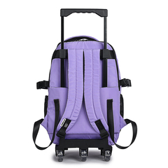 MOCHILA CHIMOLA 24 ELASTICOS 18 PULGADAS CARRO - PURPLE en internet