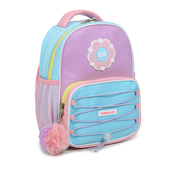 MOCHILA CHIMOLA 24 COLORBLOCK 12 PULGADAS ESPALDA - PURPLE LIGHT BLUE - comprar online