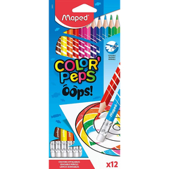 LAPIZ MAPED COLORPEPS BORRABLE