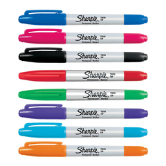 MARCADOR SHARPIE TWIN TIP - VARIOS COLORES