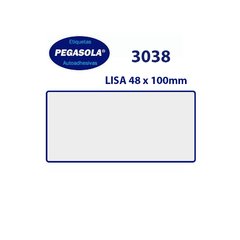 ETIQUETA PEGASOLA 3038 LISA 48 x100MM