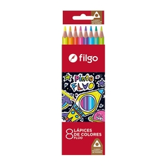 LAPIZ FILGO PINTO FLUO x 8L.