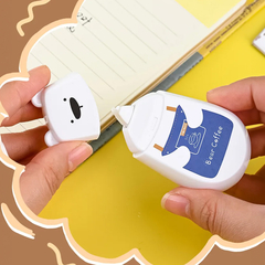 CORRECTOR EN CINTA CUTE BEAR COFFEE - comprar online