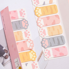 STICKY NOTES CUTE CAT PAWS ♡♥ - buy online