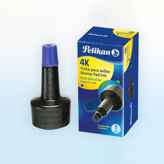 TINTA PELIKAN P/SELLO 4K 30ML - COLORES VARIOS