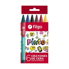 CRAYON FILGO PINTO x 6 COL.