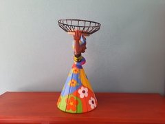 BONECA FRUTEIRA 50 CM CESTA NA CABEÇA - comprar online