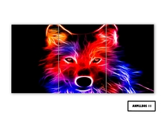 Tríptico simple Lobos 11 - comprar online