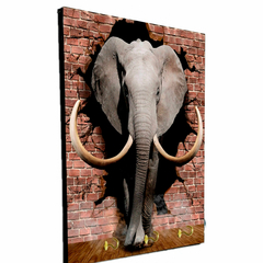 Portallaves de pared Elefantes 16
