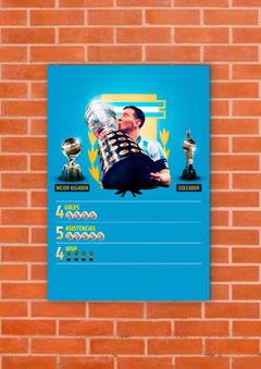 Lionel Messi 17 - GG Cuadros