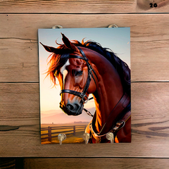 Portallaves de pared Caballos 26 - comprar online