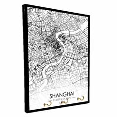Portallaves de pared Shanghái 3