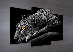 Tríptico escalonado Leopardos 3 en internet