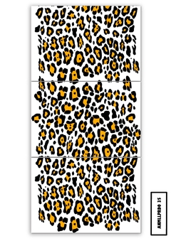 Tríptico simple Leopardos 35 - comprar online
