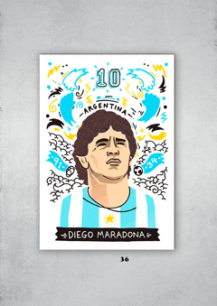 Diego Maradona 36 - comprar online