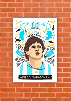 Diego Maradona 36 - GG Cuadros