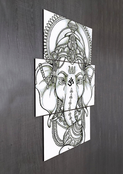 Tríptico escalonado Elefantes 44 - comprar online