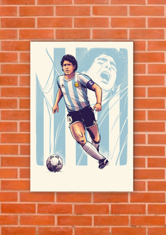 Diego Maradona 45 - GG Cuadros