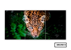Tríptico simple Leopardos 56 - comprar online
