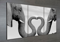 Tríptico simple Elefantes 6 en internet