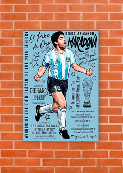 Diego Maradona 8 - GG Cuadros