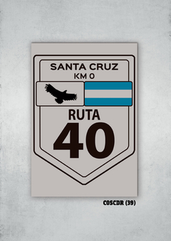 Carteles de Rutas 39