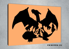 Charmander, Charmeleon, Charizard MegaCharizard 1 - comprar online