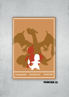 Charmander, Charmeleon, Charizard MegaCharizard 3