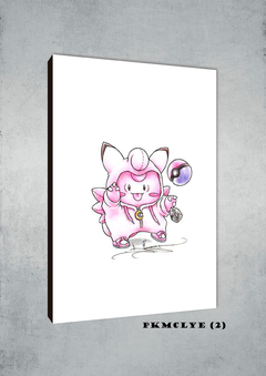 Cleffa, Clefairy, Clefable 2 - comprar online