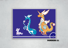 Dratini, Dragonair, Dragonite 2