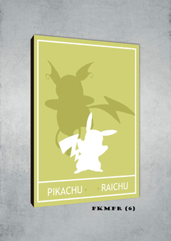 Pichu, Pikachu, Raichu 6 - comprar online